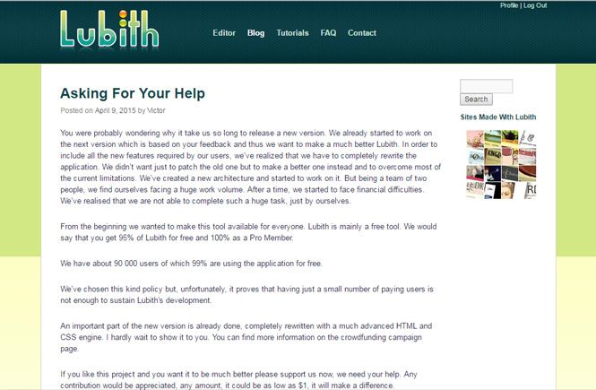 Comenta tus dudas en el Blog de Lubith Comenta tus dudas en el Blog de Lubith