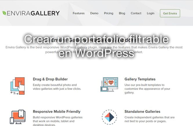 Crear un portafolio filtrable en WordPress