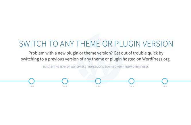 volver a una version anterior de wordpress con un plugin